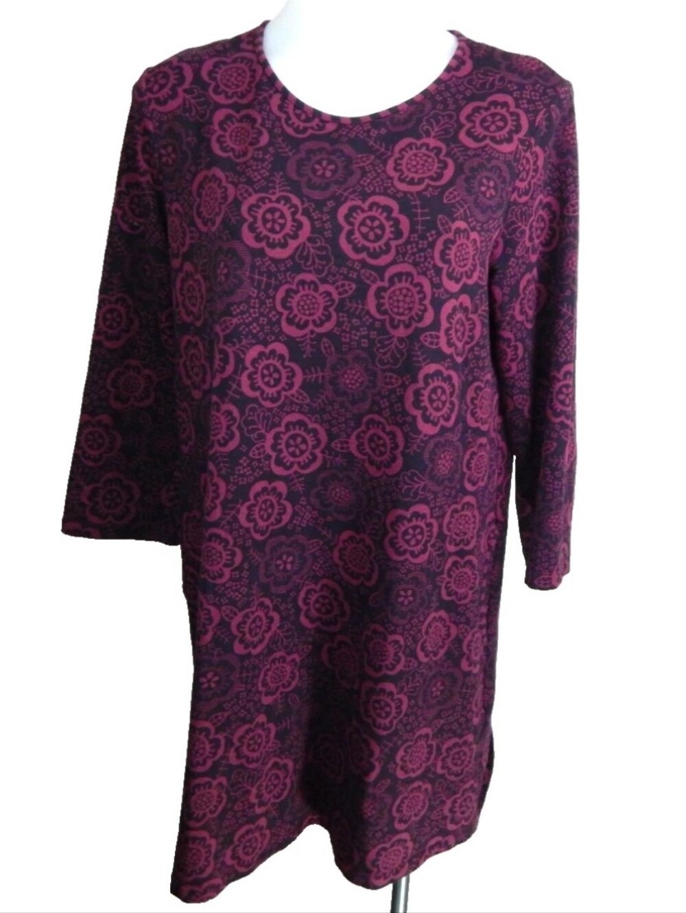 Gudrun Sjoden Floral Knit Tunic